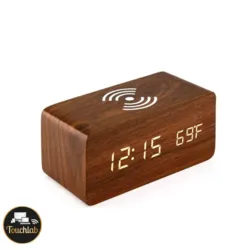 עמדת טעינה LED Clock Wireless Charger - ובואן רשמי