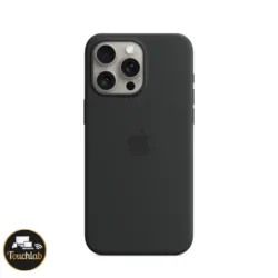 מגן סיליקון מקורי Apple iPhone 15 Pro Max עם חיבור MagSafe - יבואן רשמי