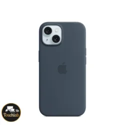 מגן סיליקון מקורי Apple iPhone 15 עם חיבור MagSafe - יבואן רשמי